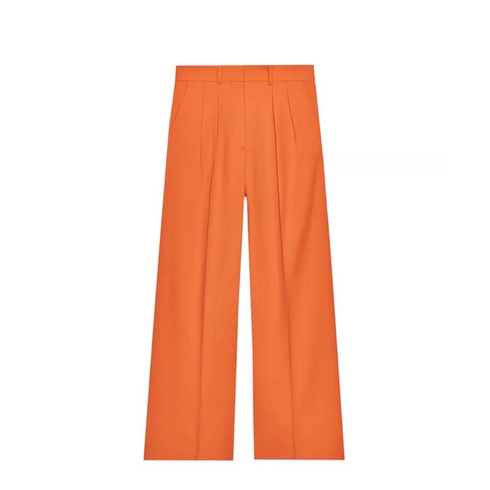 ZARA ZW COLLECTION WIDE LEG PLEATED PANTS NWT Sizes XS, M